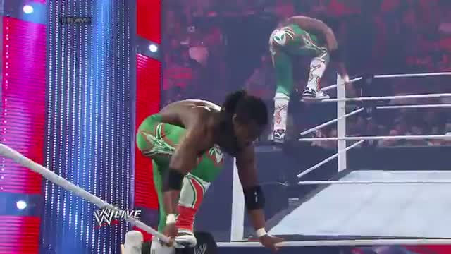 Watch Big E & Kofi Kingston vs. RybAxel: WWE Raw, July 21, 2014 Video