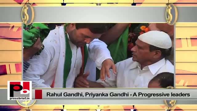 Watch Rahul Gandhi, Priyanka Gandhi -charismatic Congress leaders with modern vision Video
