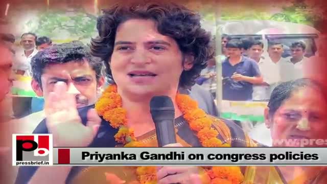 Watch Priyanka Gandhi Vadra - efficient Congress campaigner with great concern for people's welfare Video