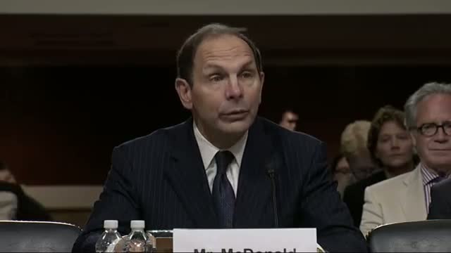 Watch VA Nominee McDonald Goes Before Congress Video