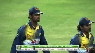 Watch Top three and the tail ender.. 4 for 24 for Lasith Malinga (SL vs SA 2nd ODI 2014) Video