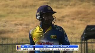 Watch Sri Lanka vs South Africa: 3rd ODI, Wickets Highlights Video
