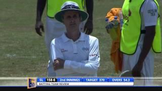 Watch Sri Lanka v South Africa: 1st Test, Day 5 Wickets Video
