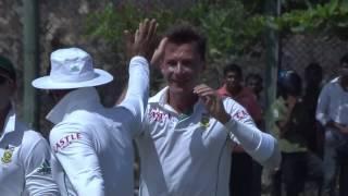 Watch Man of the Match performance by Dale Steyn.. 4 Wickets (SL vs SA 2014 - 1st Test, Day 5) Video