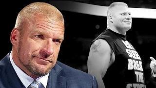 Watch Triple H discusses the return of Brock Lesnar Video