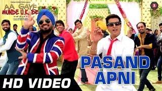 Watch Pasand Apni (Official Video) - Aa Gaye Munde UK De - Jimmy Sheirgill, Neeru Bajwa - Punjabi Folk Video