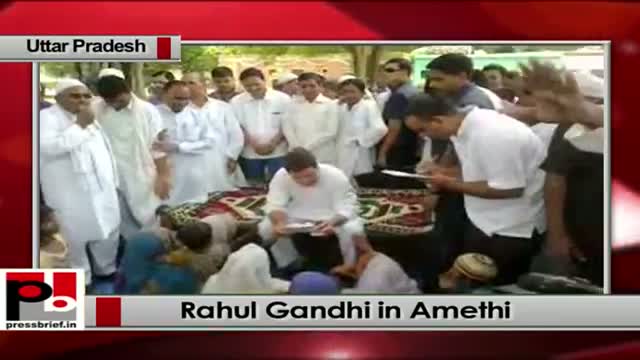 Watch Congress Vice President Rahul Gandhi visits Amethi Video
