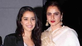 Watch Shraddha Kapoor Complimented By Rekha Video