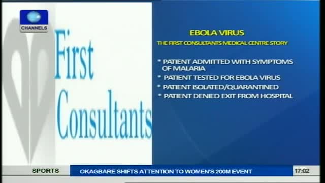 Watch Ebola Virus: Hospital Contacts US Health Officials, CDC & W.H.O Video