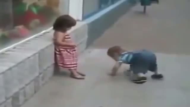 Watch Very Funny Cute Baby Video Clip Video