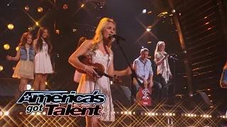 Watch The Willis Clan: Family Band Puts a Twist on "The Power of Love" Cover - America's Got Talent 2014 Video
