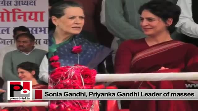 Watch Energetic, progressive Congress leaders - Sonia Gandhi, Priyanka Gandhi Vadra Video