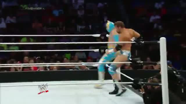 Watch Zack Ryder & Sin Cara vs. Heath Slater & Titus O'Neil: WWE Superstars, July 31, 2014 Video