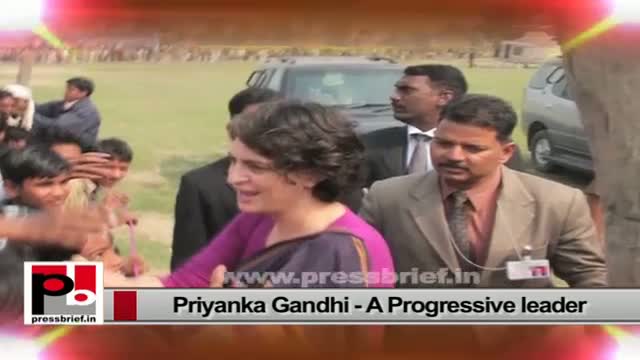 Watch Priyanka Gandhi Vadra - an energetic Congress campaigner with progressive vision Video