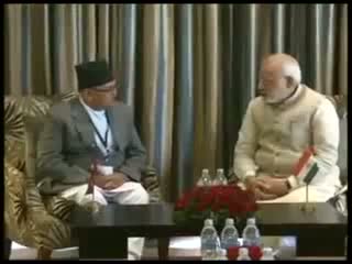 Watch Minister of Foreign Affairs of Nepal calls on PM Narendra Modi in Kathmandu Video