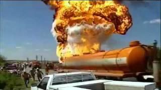 Watch Destroyed in Seconds - Oil Tank Explosion Video