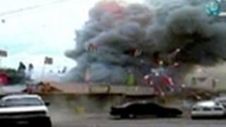 Watch Destroyed in Seconds - Fireworks Accident Caught on Tape Video Video