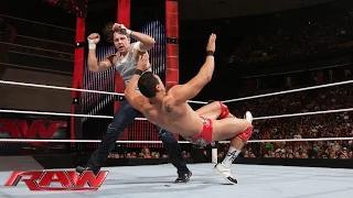 Watch Dean Ambrose vs. Alberto Del Rio - Beat the Clock Challenge: WWE Raw, Aug. 4, 2014 Video