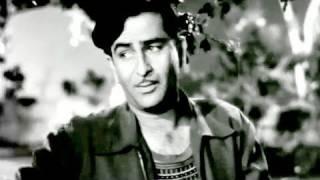 Watch Yeh Raat Bheegi Bheegi - Raj Kapoor, Nargis, Manna Dey, Lata, Chori Chori (1956) Video