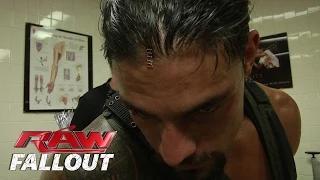 Watch Roman Reigns Gets Stapled - WWE Raw Fallout - Aug. 4, 2014 Video