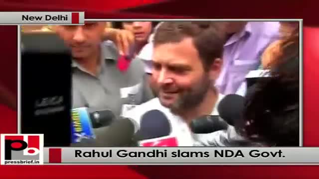 Watch Rahul Gandhi: Only one man's voice counts for anything in this country Video