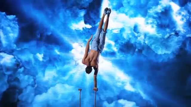 Watch Andrey Moraru: Hand Balancer Stuns Audience - America's Got Talent 2014 Video