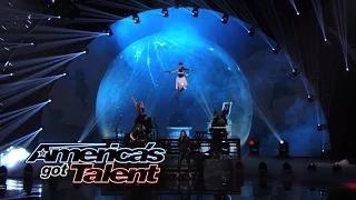 Watch Lindsey Stirling: Former AGT Act Performs "Shatter Me" With Lzzy Hale - America's Got Talent 2014 Video