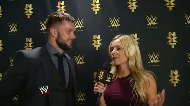 Watch Fergal Devitt speaks to Renee Young after arriving at NXT Video