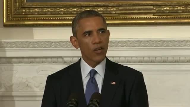 Watch Obama Authorizes Airstrikes in Iraq Video
