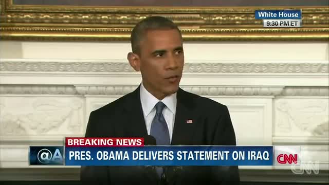 Watch Obama authorizes airstrikes against ISIS Video