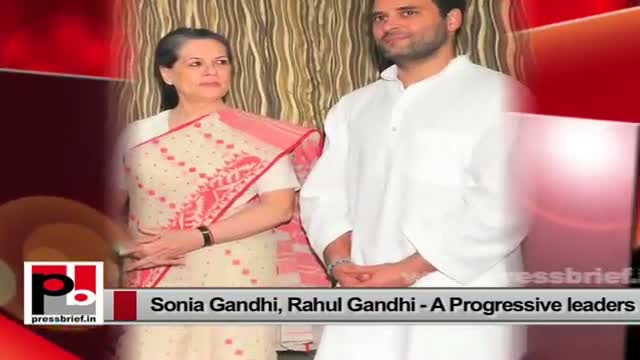 Watch Sonia Gandhi, Rahul Gandhi - energetic mass leaders who can further strengthen the Congress Video