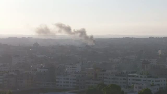 Watch Rocket Launch, Israeli Airstrike in Gaza Video