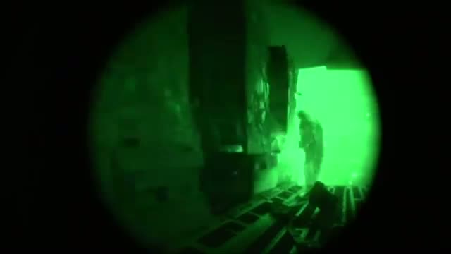 Watch US Military Drops Food, Water in Iraq Video