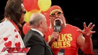 Watch "Mean" Gene Okerlund introduces Hulk Hogan: WWE Raw, Aug. 11, 2014 Video