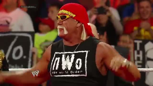 Watch The New World Order and WWE Legends wish Hulk Hogan a happy birthday Video
