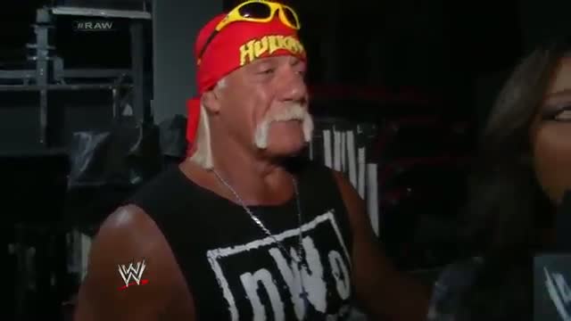 Watch Hulk Hogan celebrates his birthday: WWE Raw Fallout, Aug. 11, 2014 Video