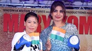 Watch Mary Kom Celebrates Success Of Ziddi Dil - Priyanka Chopra Video