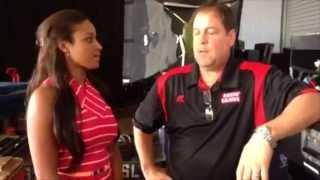 Watch Eden gets some advice from Tony Chimel - Video Blog: August 13, 2014 Video