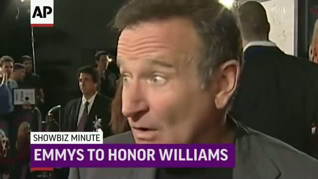 Watch ShowBiz Minute: Williams, Emmys, Doctor Who Video