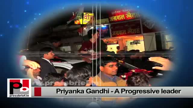 Watch Priyanka Gandhi Vadra - progressive Congress leader with innovative vision Video