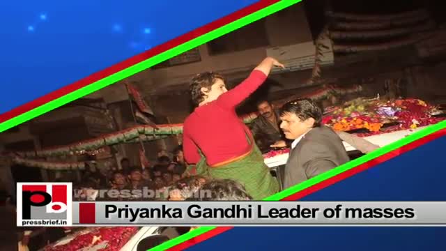 Watch Priyanka Gandhi Vadra - an energetic, progressive Congress leader with modern, innovative vision Video
