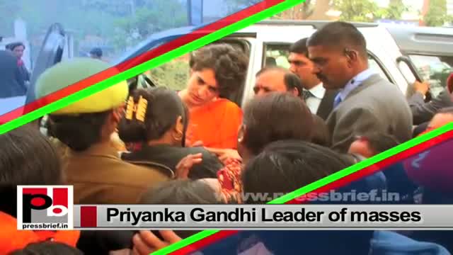 Watch Priyanka Gandhi Vadra - Inspiring Congress leader who easily strikes chord with the masses Video