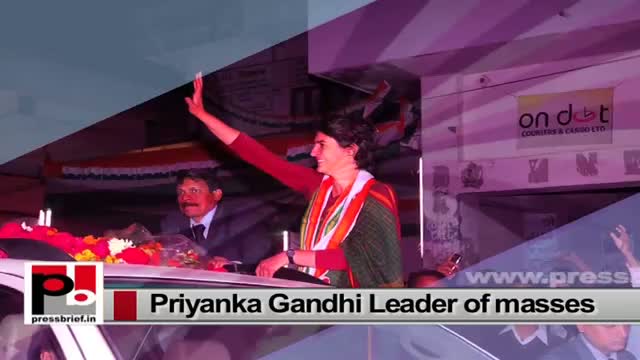 Watch Priyanka Gandhi Vadra, genuine mass leader and charismatic like Indira Gandhi Video