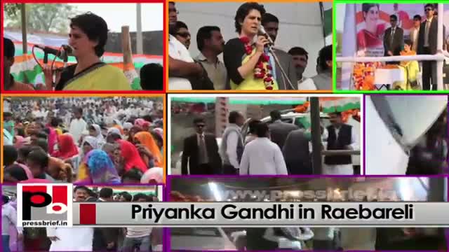 Watch Priyanka Gandhi, genuine Congress leader and charismatic personality like Indira Gandhi Video