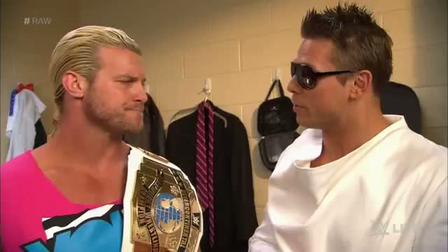 Watch Ric Flair congratulates Dolph Ziggler on his Intercontinental Title win: WWE Raw, Aug. 18, 2014 Video