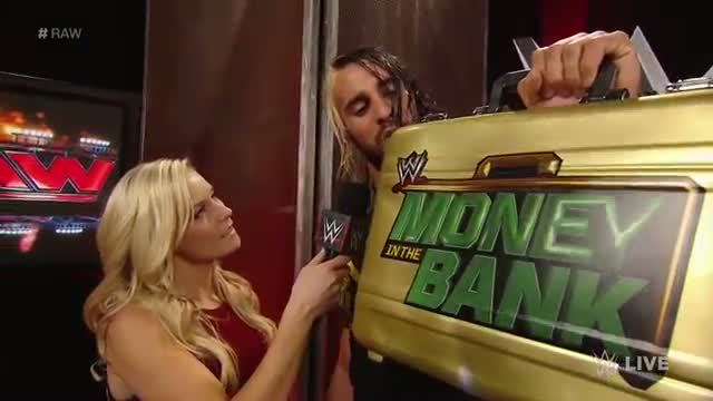 Watch Dean Ambrose empties an ice bucket on Seth Rollins' head: WWE Raw, Aug. 18, 2014 Video