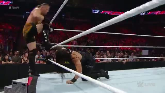Watch Roman Reigns, Sheamus & Rob Van Dam vs. Randy Orton & RybAxel: WWE Raw, Aug. 18, 2014 Video
