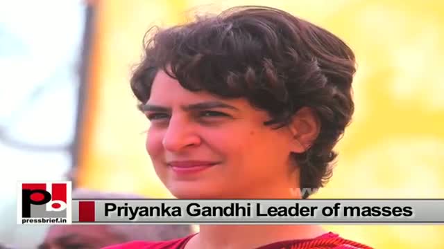 Watch Priyanka Gandhi Vadra-star Congress campaigner with innovative and modern vision Video