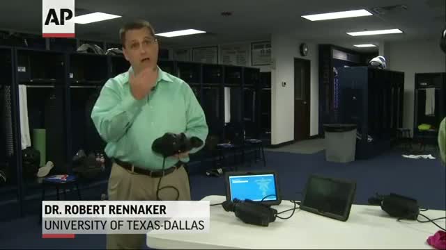 Watch Researcher Testing On-Field Concussion Scanners Video
