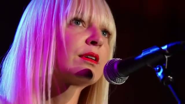 Watch Sia Does Entire TV Interview with Back Turned Video